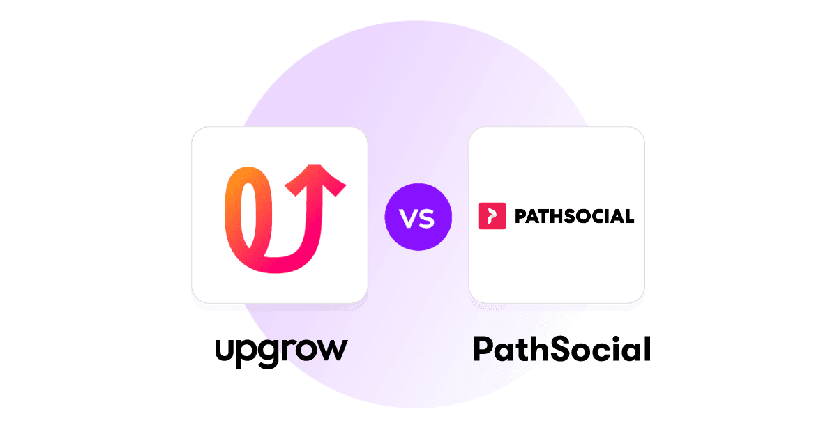 Path Social alternative compared with UpGrow
