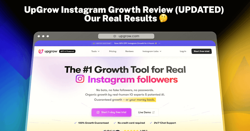 UpGrow Instagram Growth Review (UPDATED) – Our Real Results