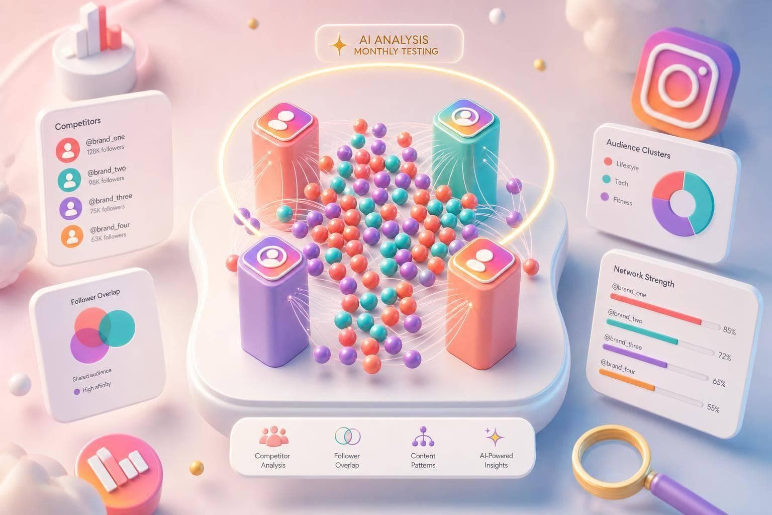 AI Competitor Follower Analysis for Instagram