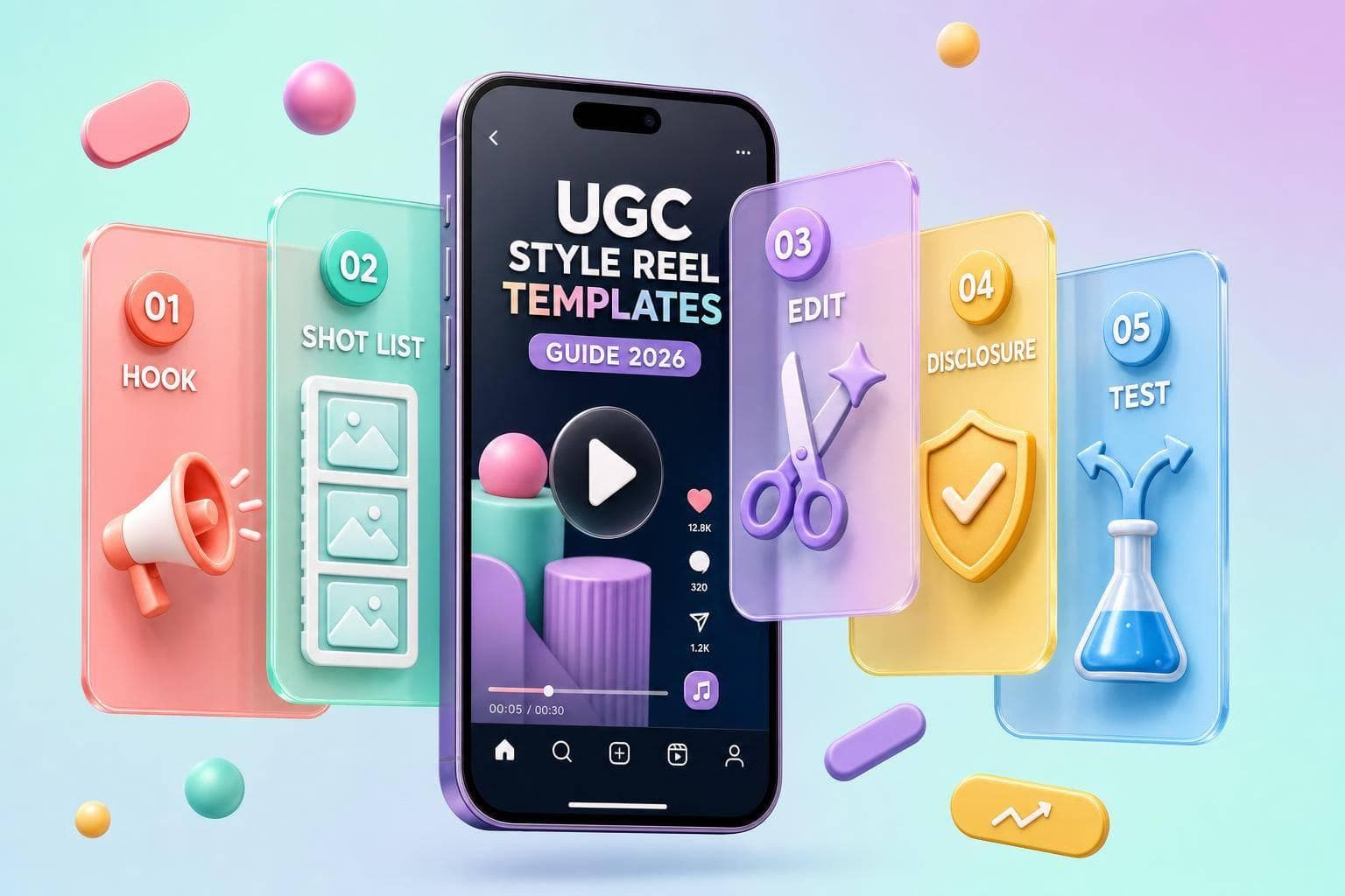 UGC Style Reel Templates: Guide 2026