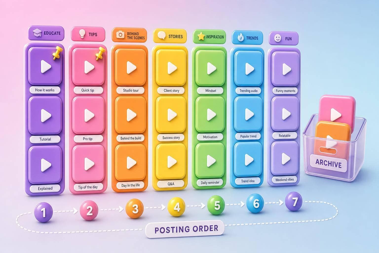 7 Ways to Organize Instagram Reels