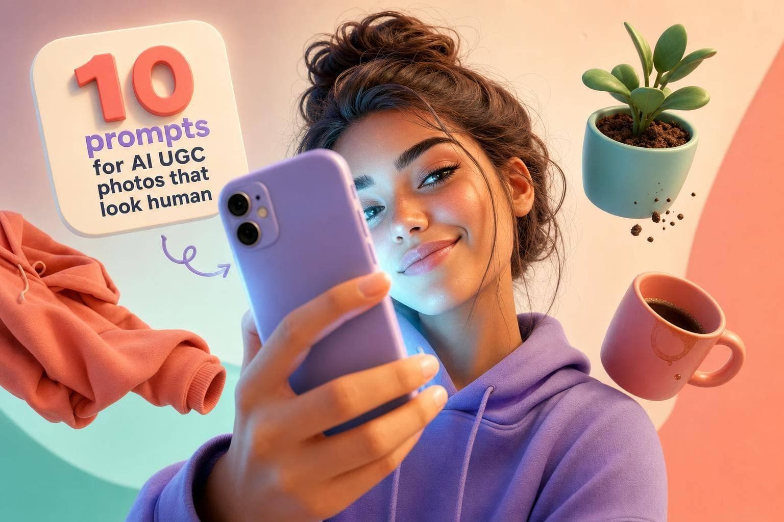 10 prompts for AI UGC photos that look human