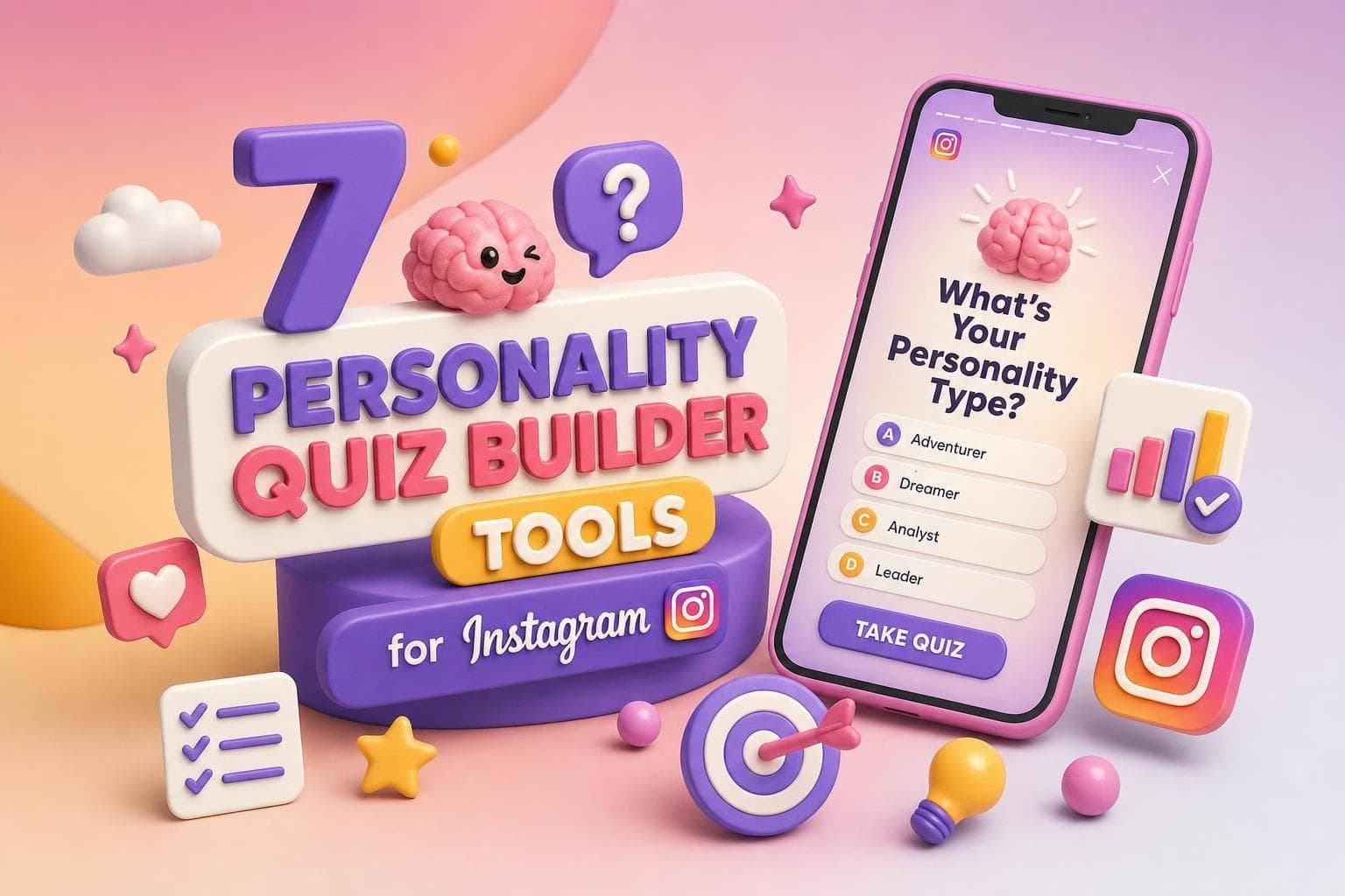 7 Personality Quiz Builder Tools for Instagram