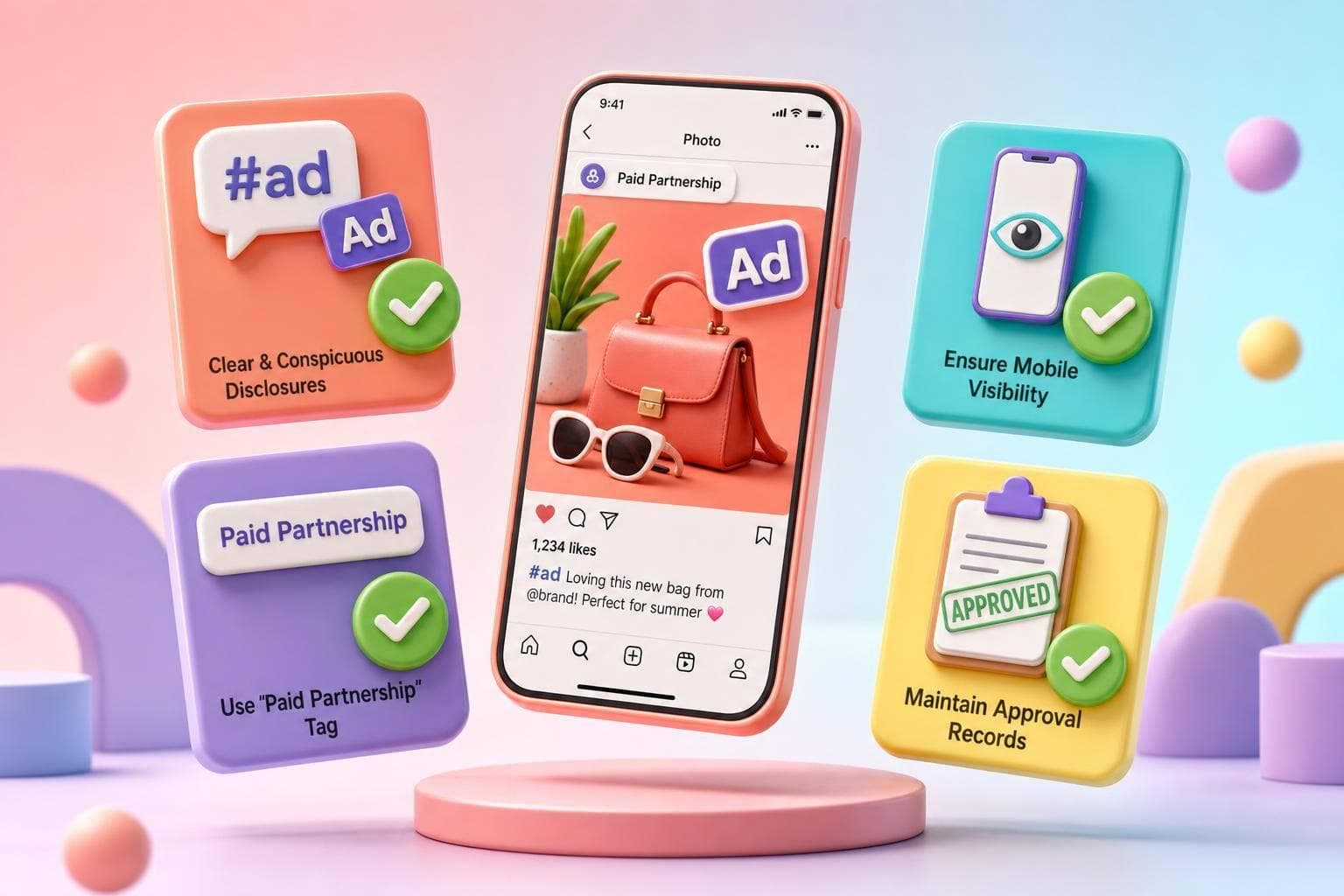 Sponsored Post Disclosure Checklist for Instagram