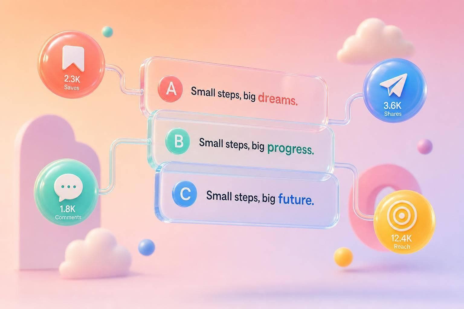 How AI Tests Instagram Captions for Engagement