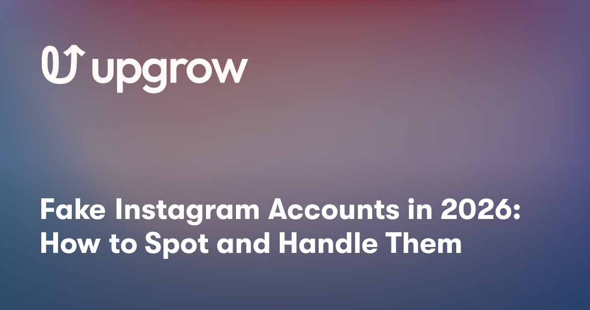 Fake Instagram Accounts in 2026: How to Spot and Handle Them