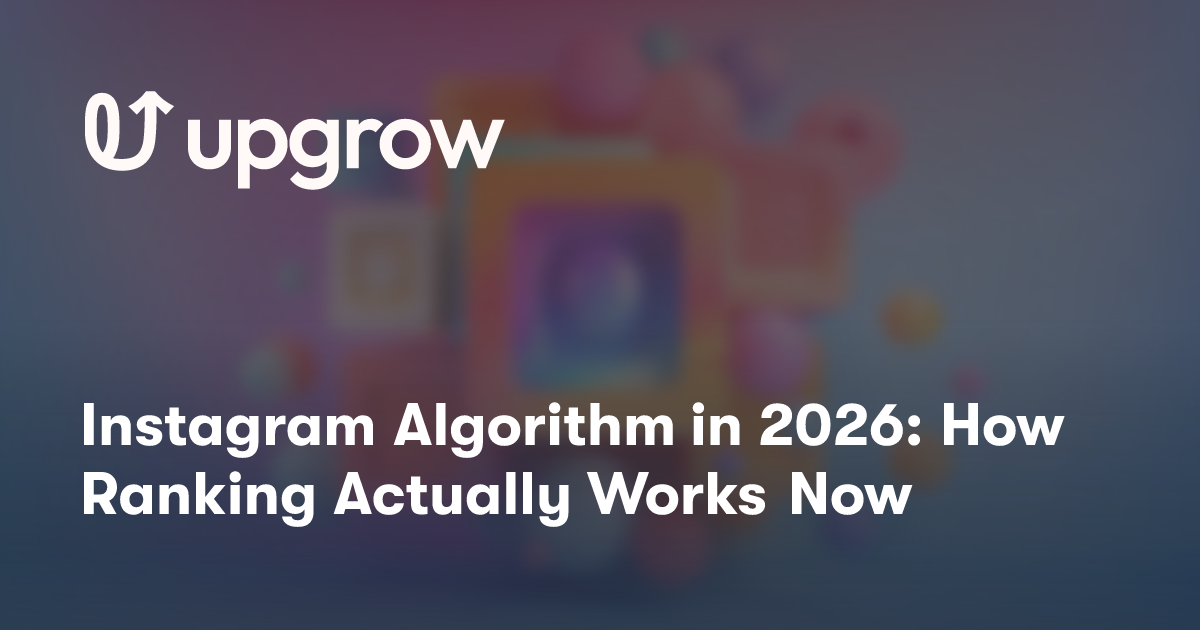 Instagram Ranking Algorithm Instagram Algorithm in 2026: How Ranking Actually Works Now