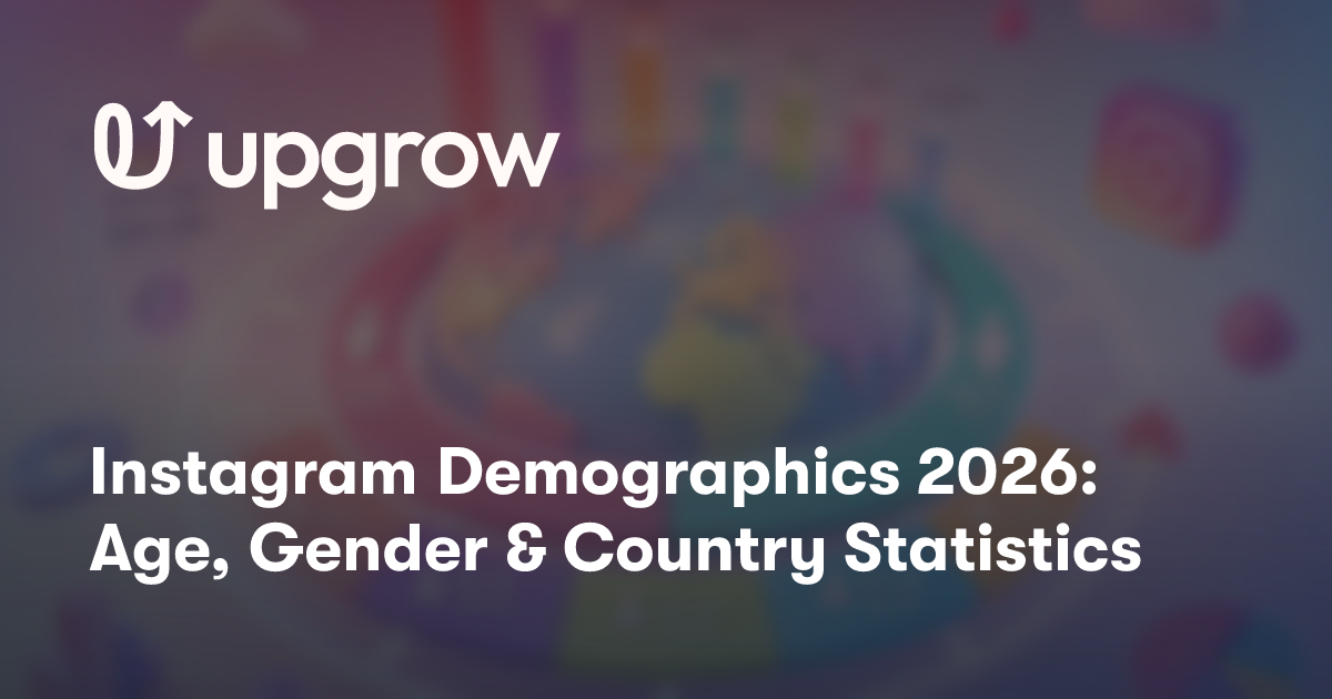 Instagram Demographics 2026: Age, Gender & Country Statistics