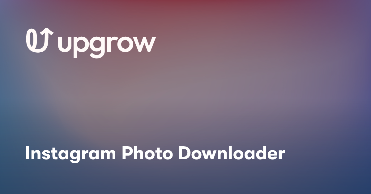 Instagram photo downloader download hd photos profile pics carousels