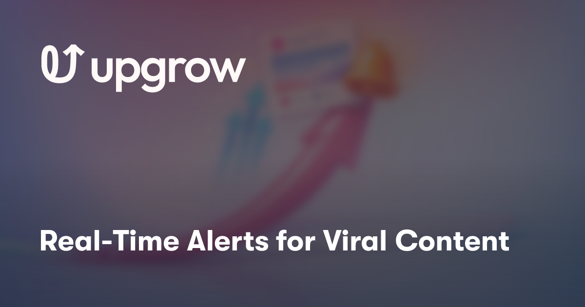 Real Alert Real-Time Alerts for Viral Content
